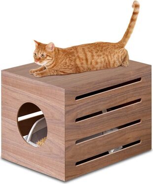猫トイレカバー特集 段ボール すのこを使ったdiyでの作り方や木製のおすすめ商品を紹介
