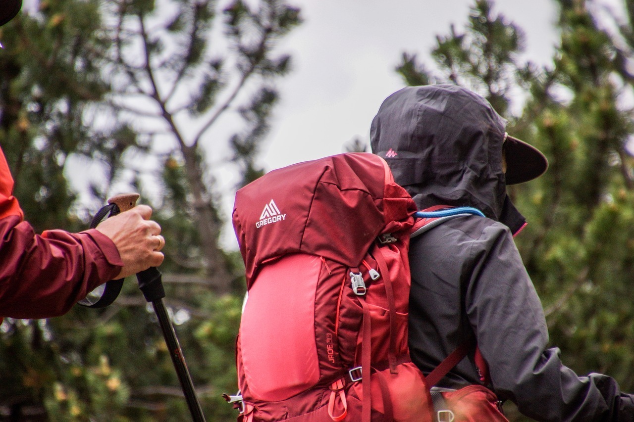 backpack, hiking, trekking