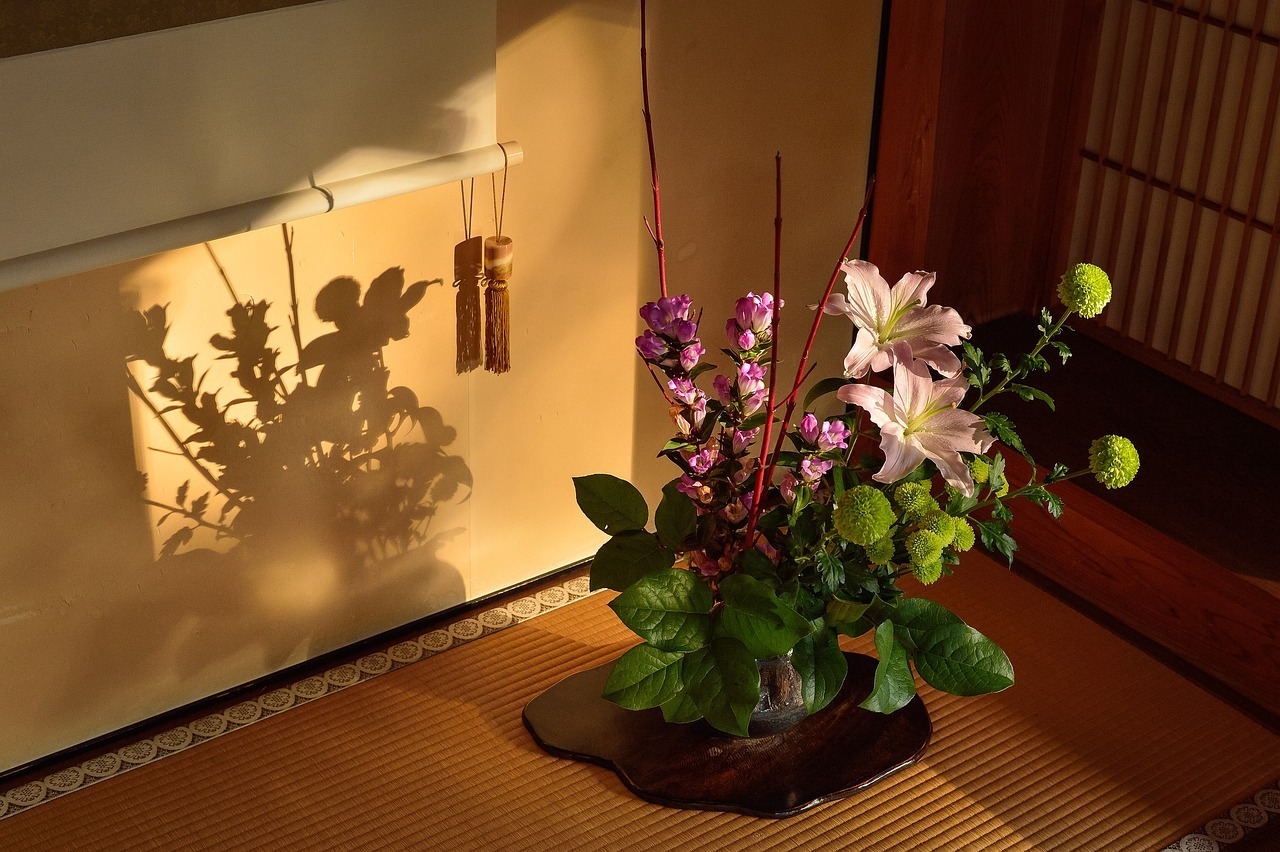 japan, k, flower arrangement
