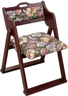 おしゃれな木製の折りたたみ椅子4