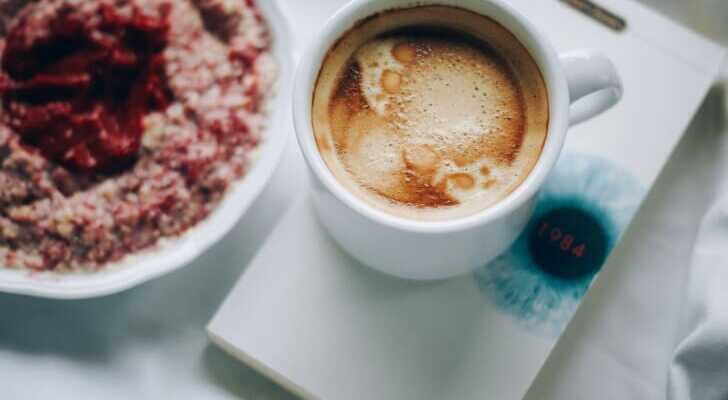 自宅でコーヒーを淹れた写真