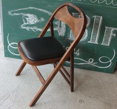 おしゃれな木製の折りたたみ椅子5