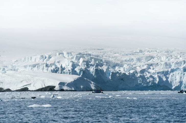 南極物語の舞台になった南極の写真