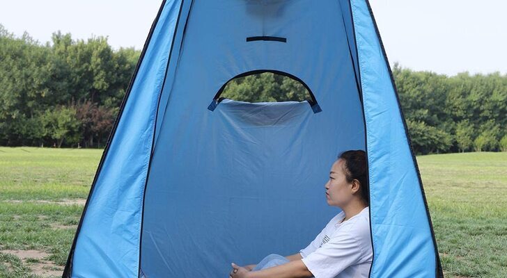 KingCamp 着替えテント 簡易トイレ シャワー 更衣室 大型 設置簡単