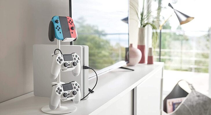 ゲームコントローラーの収納アイテム8選 ほこりよけ収納アイデアも紹介