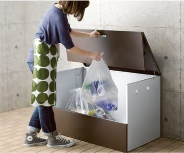 屋外に置くおしゃれなゴミ箱10選 60lから300lの分別にもおすすめの大型ゴミ箱 蓋付きで密閉できる