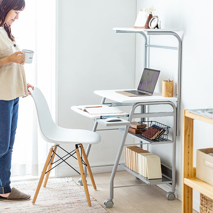 コンパクトなパソコンデスクおすすめ12選 省スペースに置けるスリムタイプも